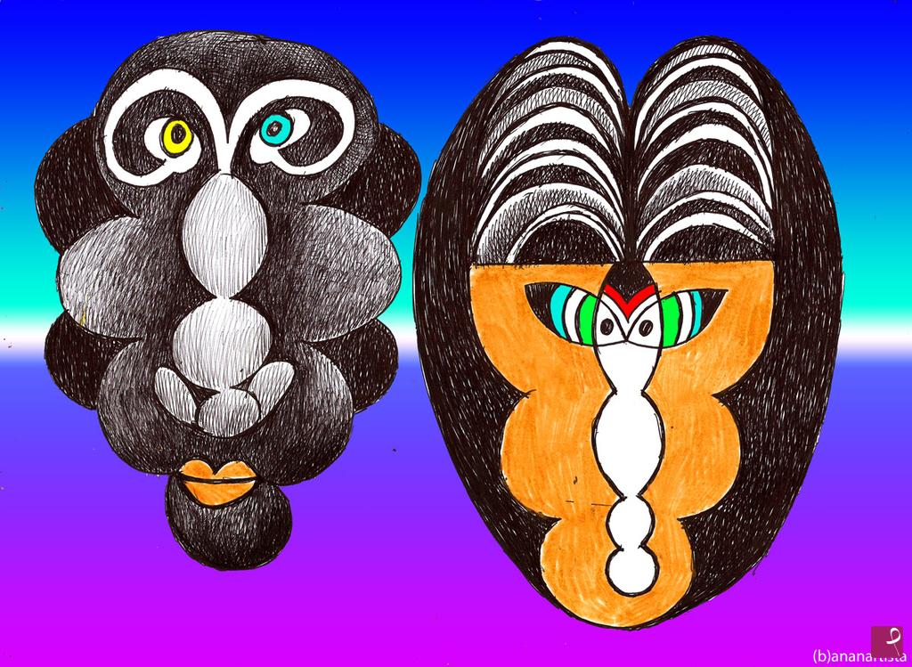 quadri in vendita online - preternatural Doppelgänger