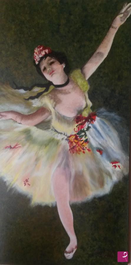 quadri in vendita online - Prima ballerina (part.)