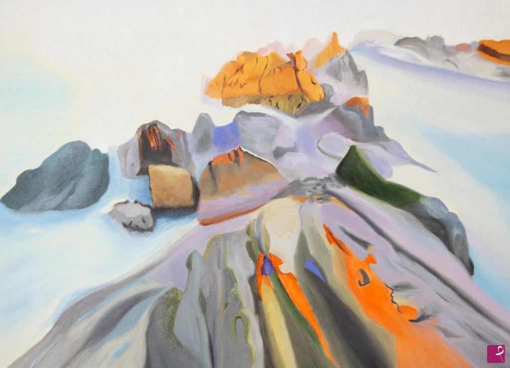 quadri in vendita online - Prima luce in Autralia (First light in Australia)