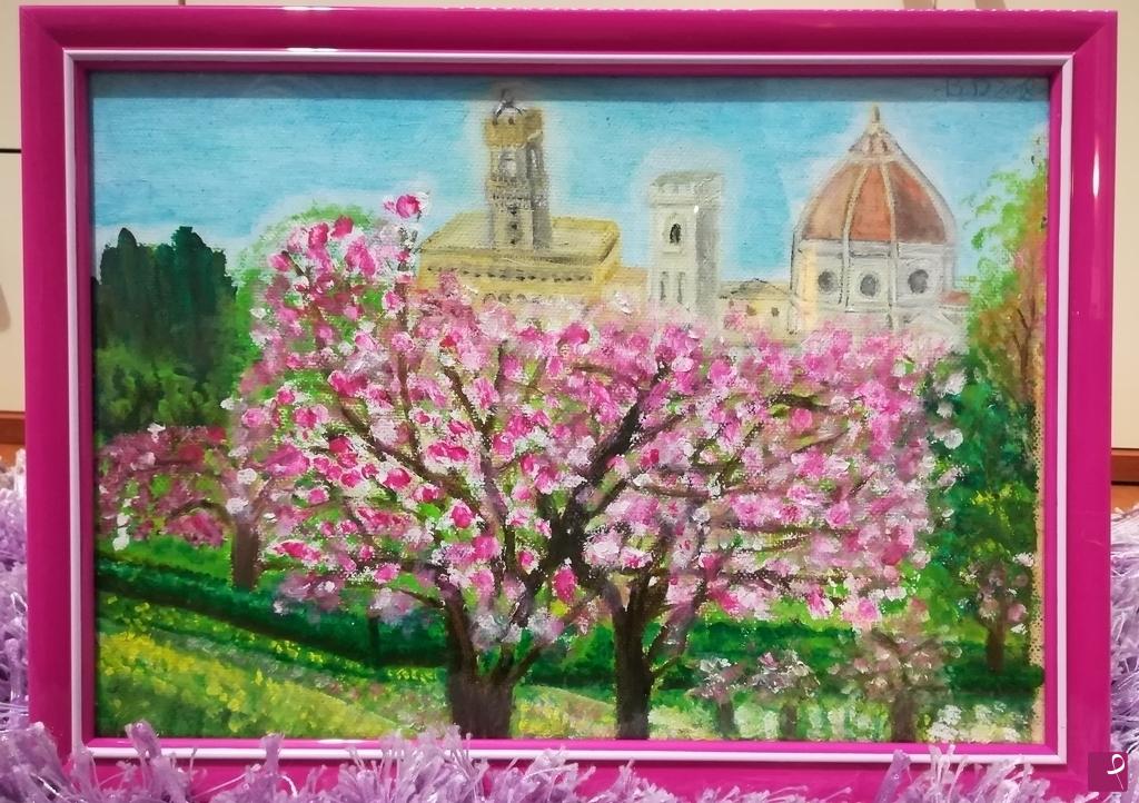 quadri in vendita online - Primavera a Firenze 