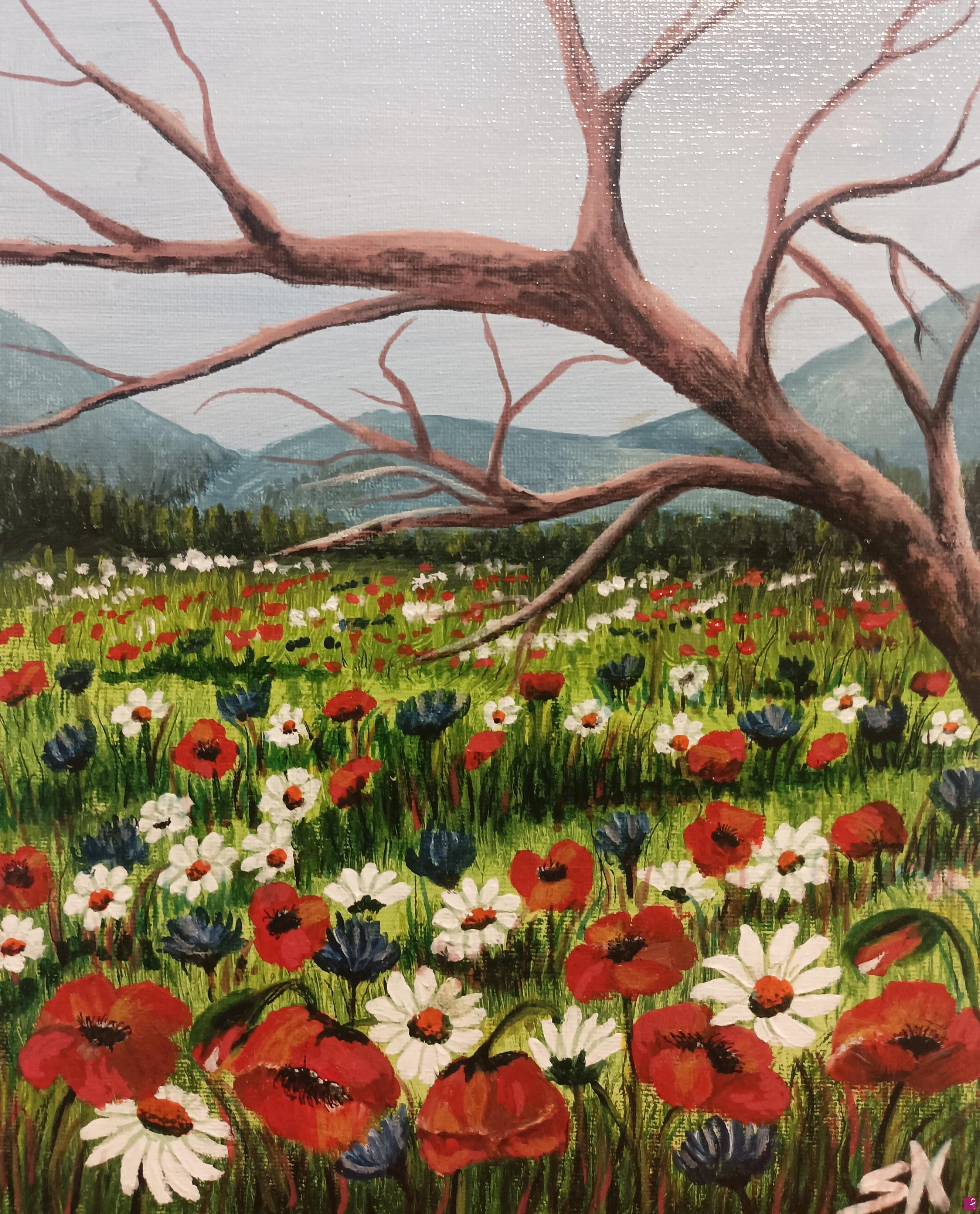 quadri in vendita online - Primavera in fiore