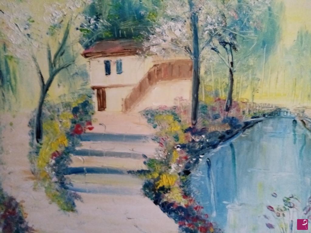 quadri in vendita online - Primavera in giallo