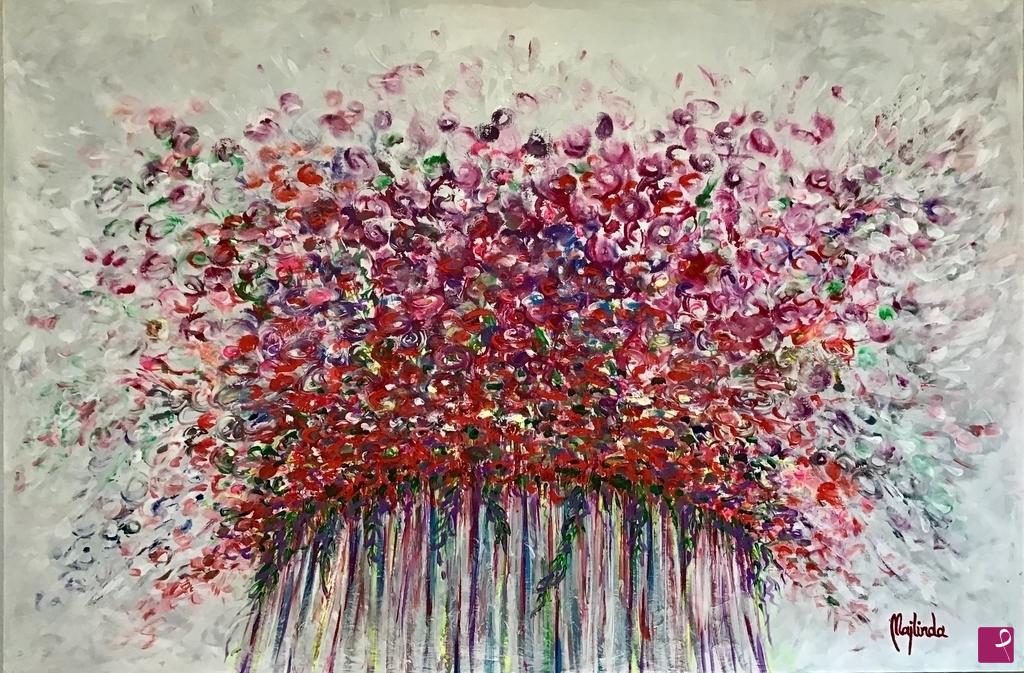 quadri in vendita online - Primavera in un bouquet 