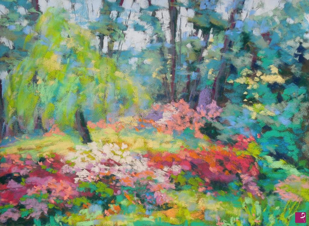 quadri in vendita online - Primavera nel bosco - 185