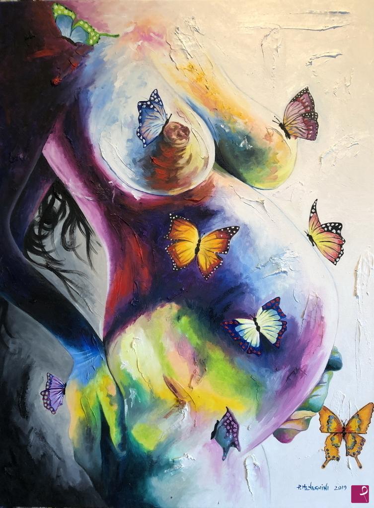 quadri in vendita online - Primavera (omaggio a Patrice Murciano)