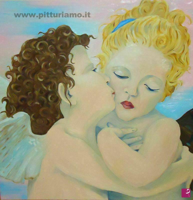 quadri in vendita online - primo bacio