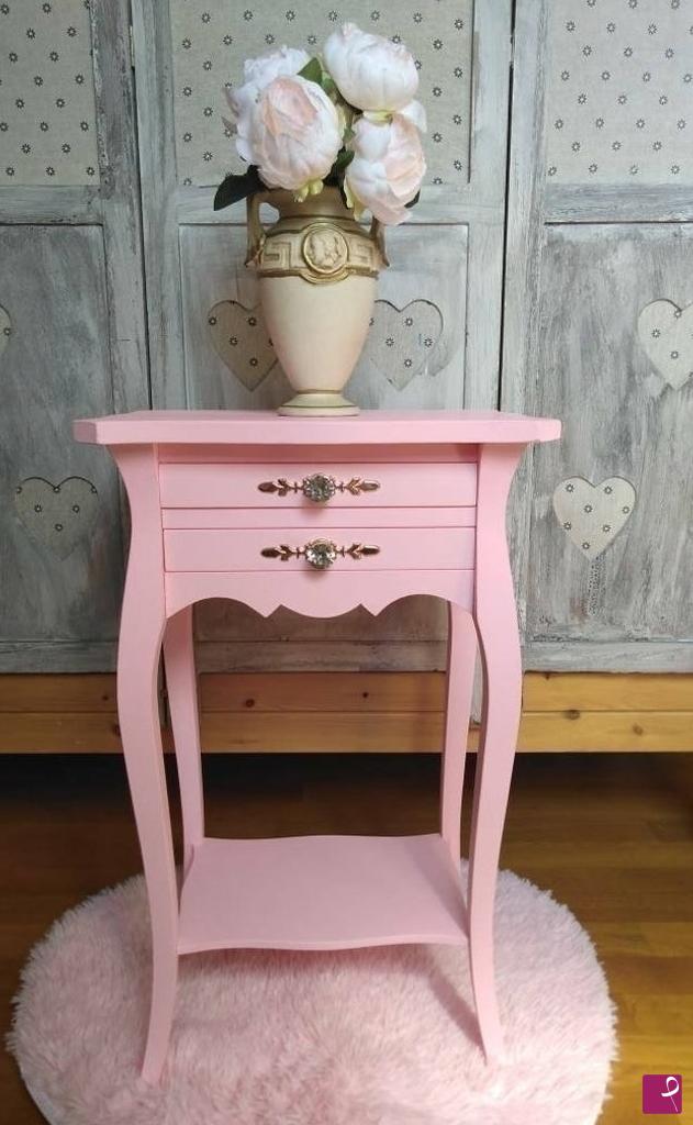 quadri in vendita online - PRINCESS Mobile Francesino dipinto in  Stile French Chic   