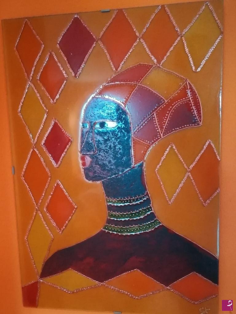 quadri in vendita online - Principessa africana