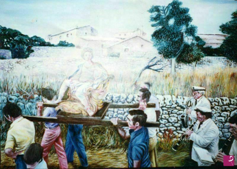 quadri in vendita online - Processione