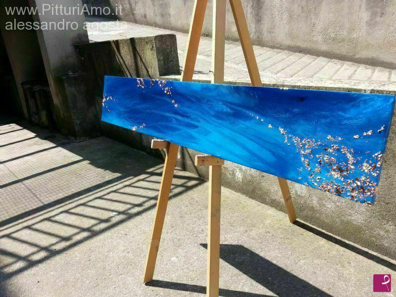 quadri in vendita online - profondo blu