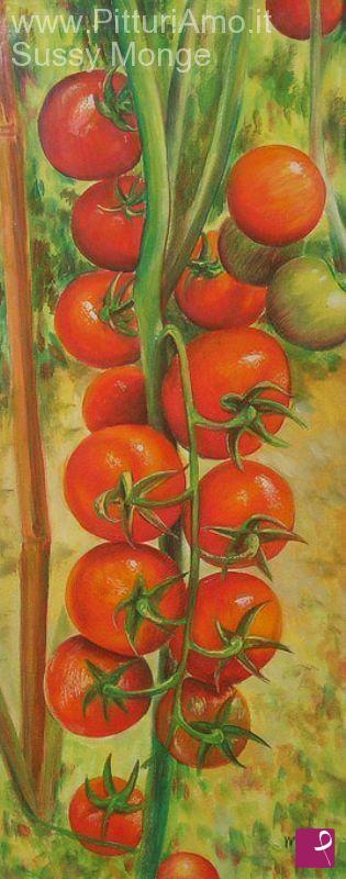 quadri in vendita online - Profumo di pomodori
