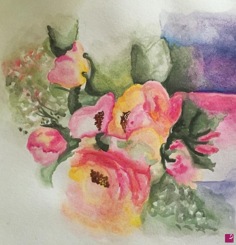 quadri in vendita online - Profumo di rose