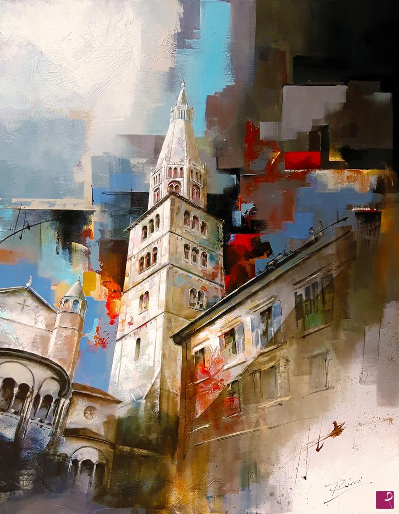 quadri in vendita online - Prospettiva e colori