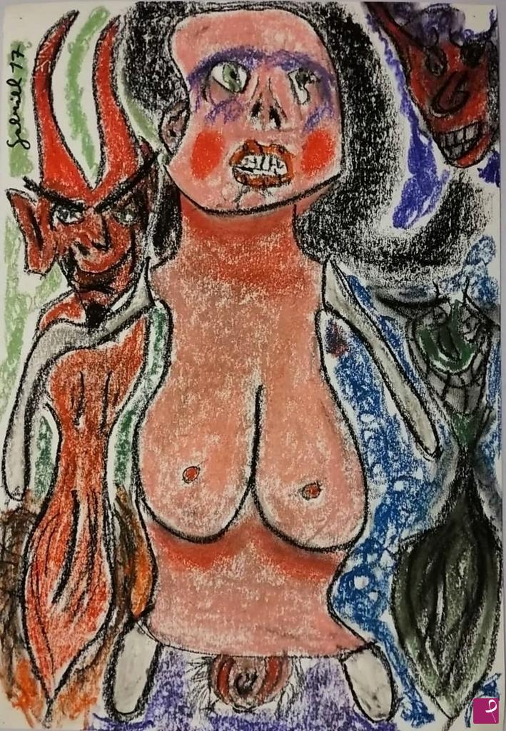 quadri in vendita online - Prostitute's soul