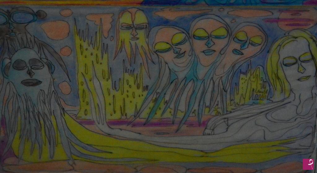 quadri in vendita online - PROTOZOI ANTROPOMORFI MITOLOGICI ASTRALI