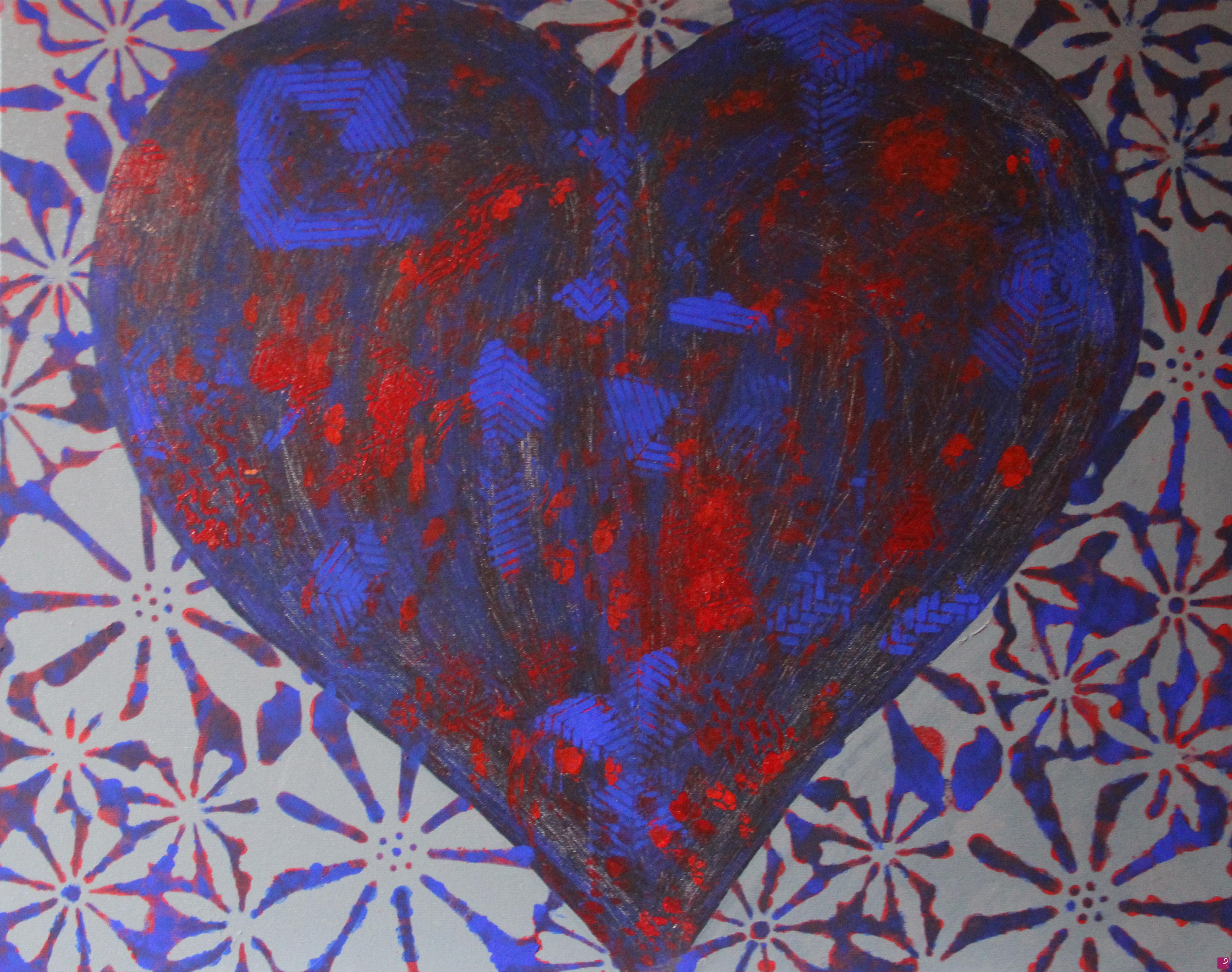 quadri in vendita online - Psychedelic love 
