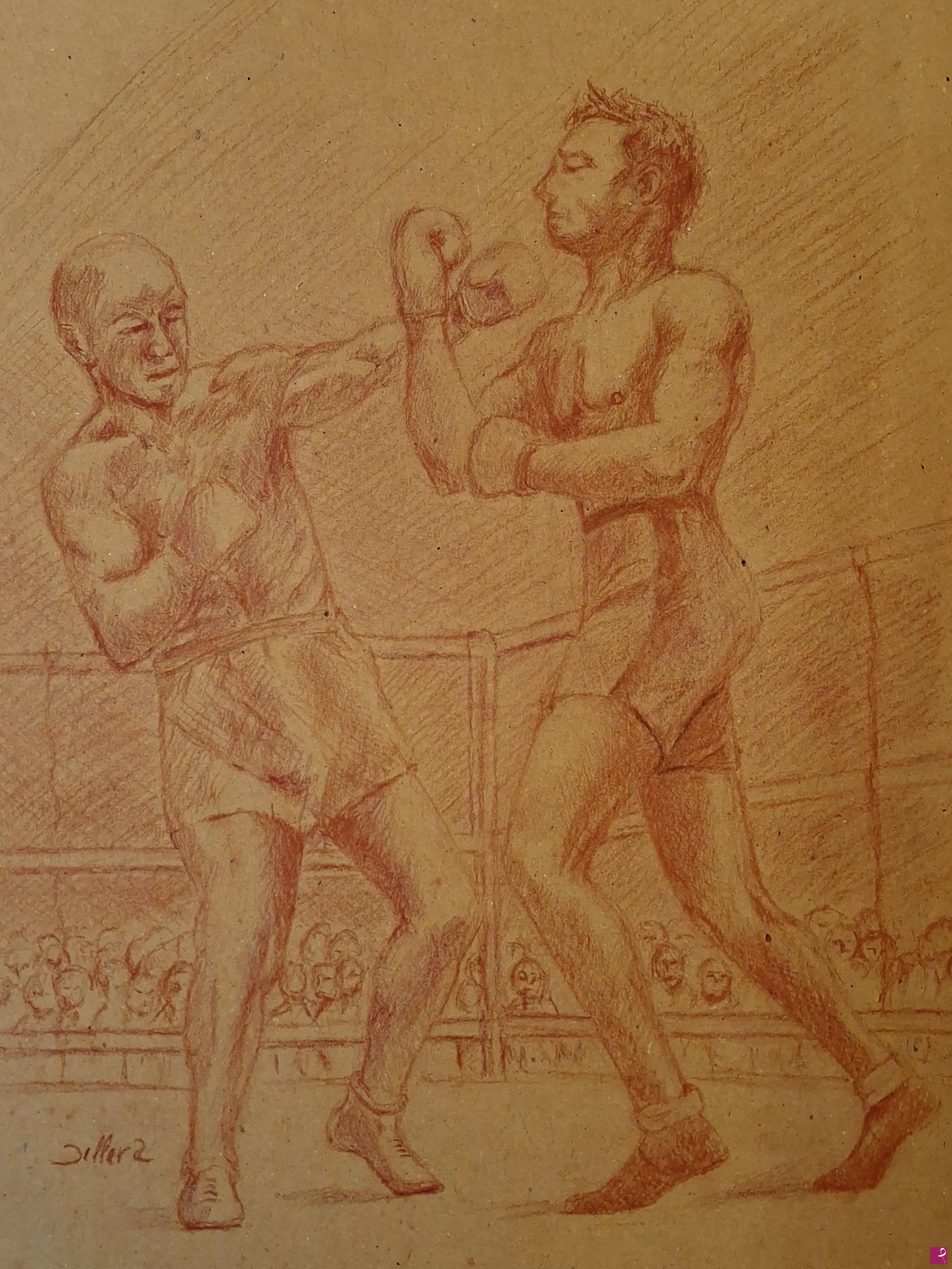 quadri in vendita online - Pugili