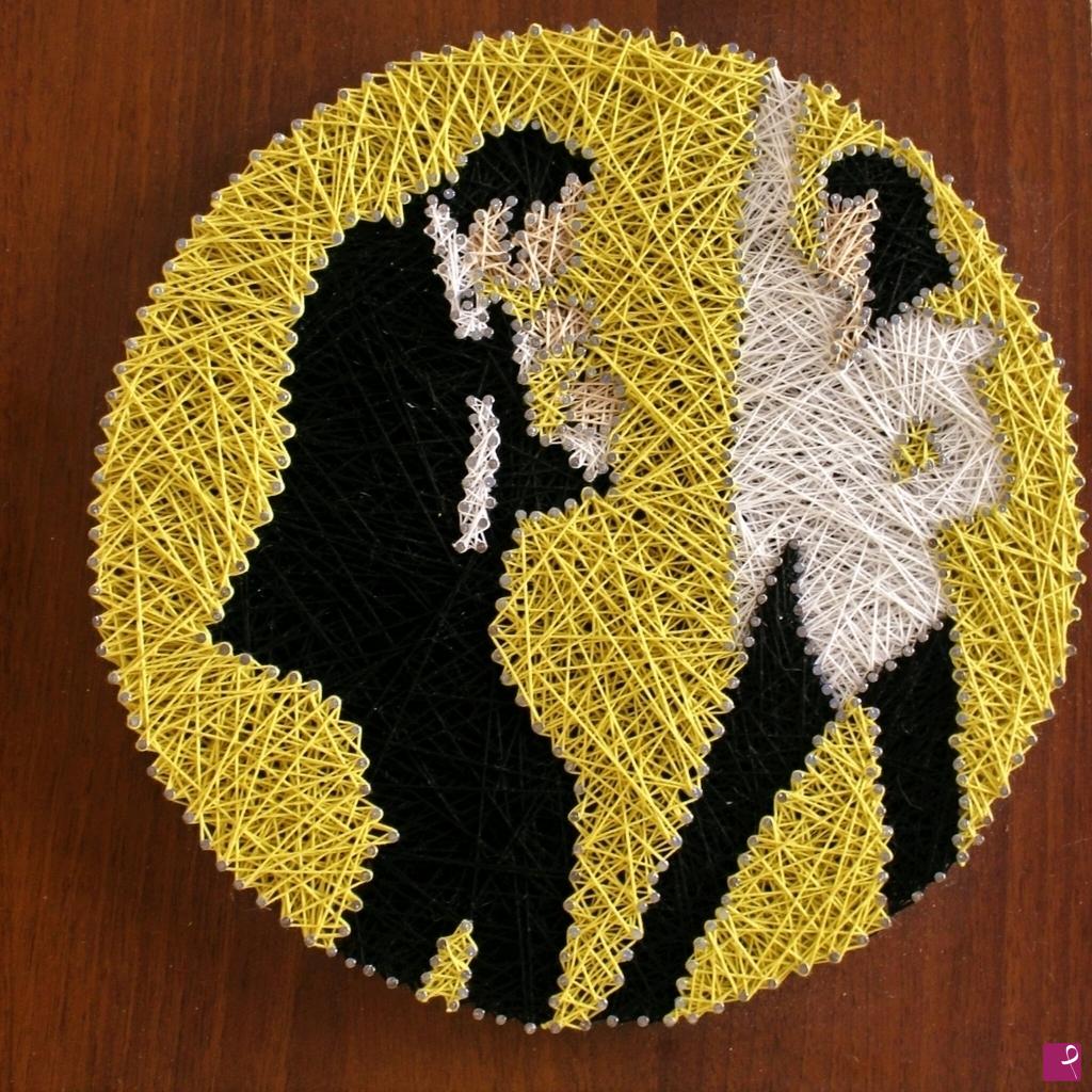 quadri in vendita online - Pulp Fiction String Art