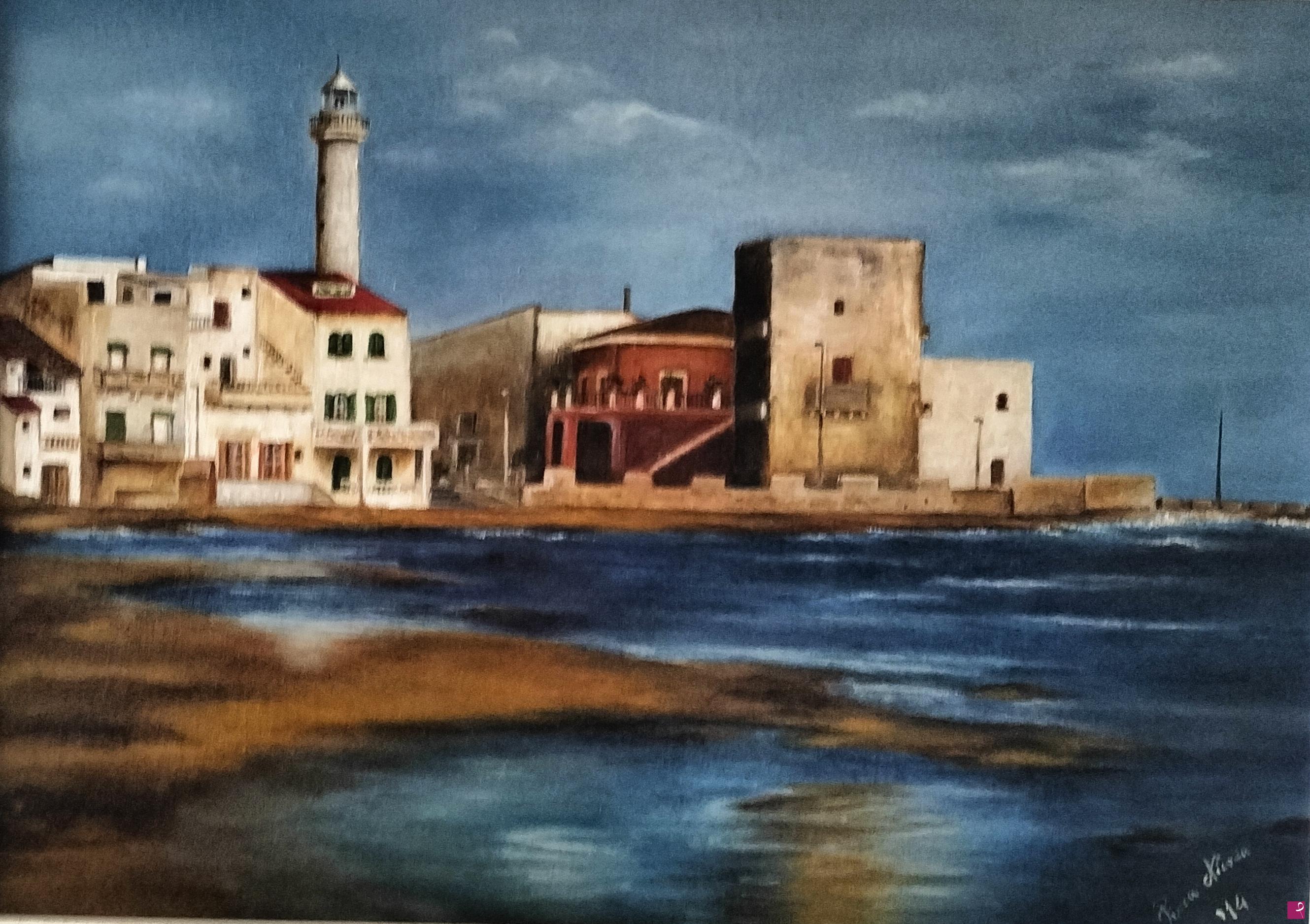 quadri in vendita online - Punta secca 