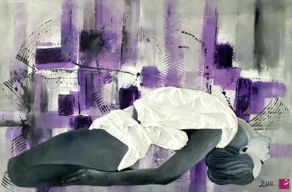 quadri in vendita online - PURPLE 