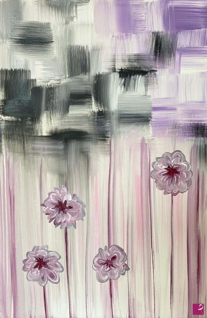 quadri in vendita online - Purple power