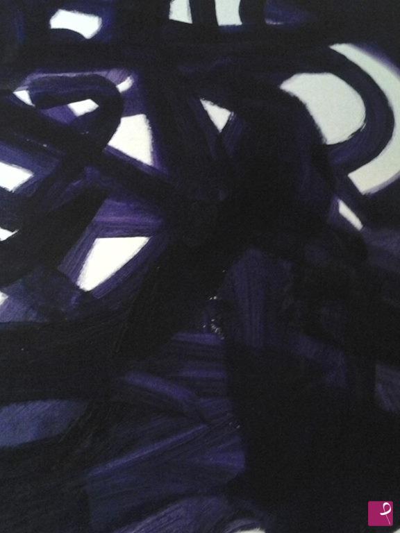 quadri in vendita online - PURPLE PRELUDE IN E MINOR