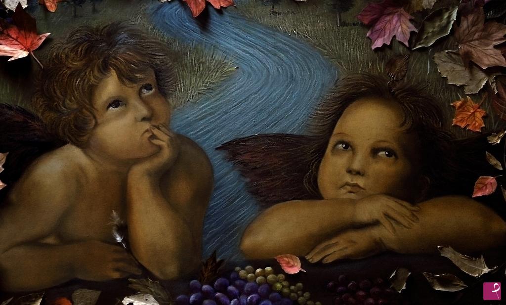 quadri in vendita online - putti