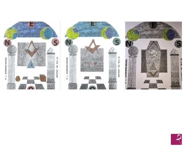 quadri in vendita online - Quadri di loggia - 3 pezzi