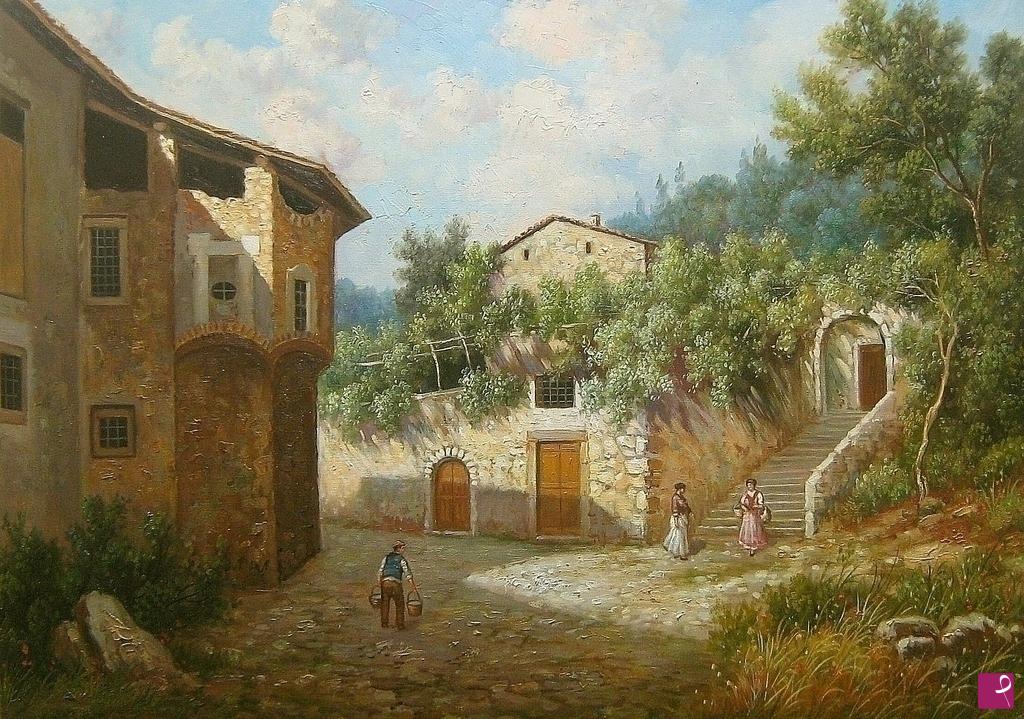 quadri in vendita online - quadri in vendita - Paesaggio siciliano