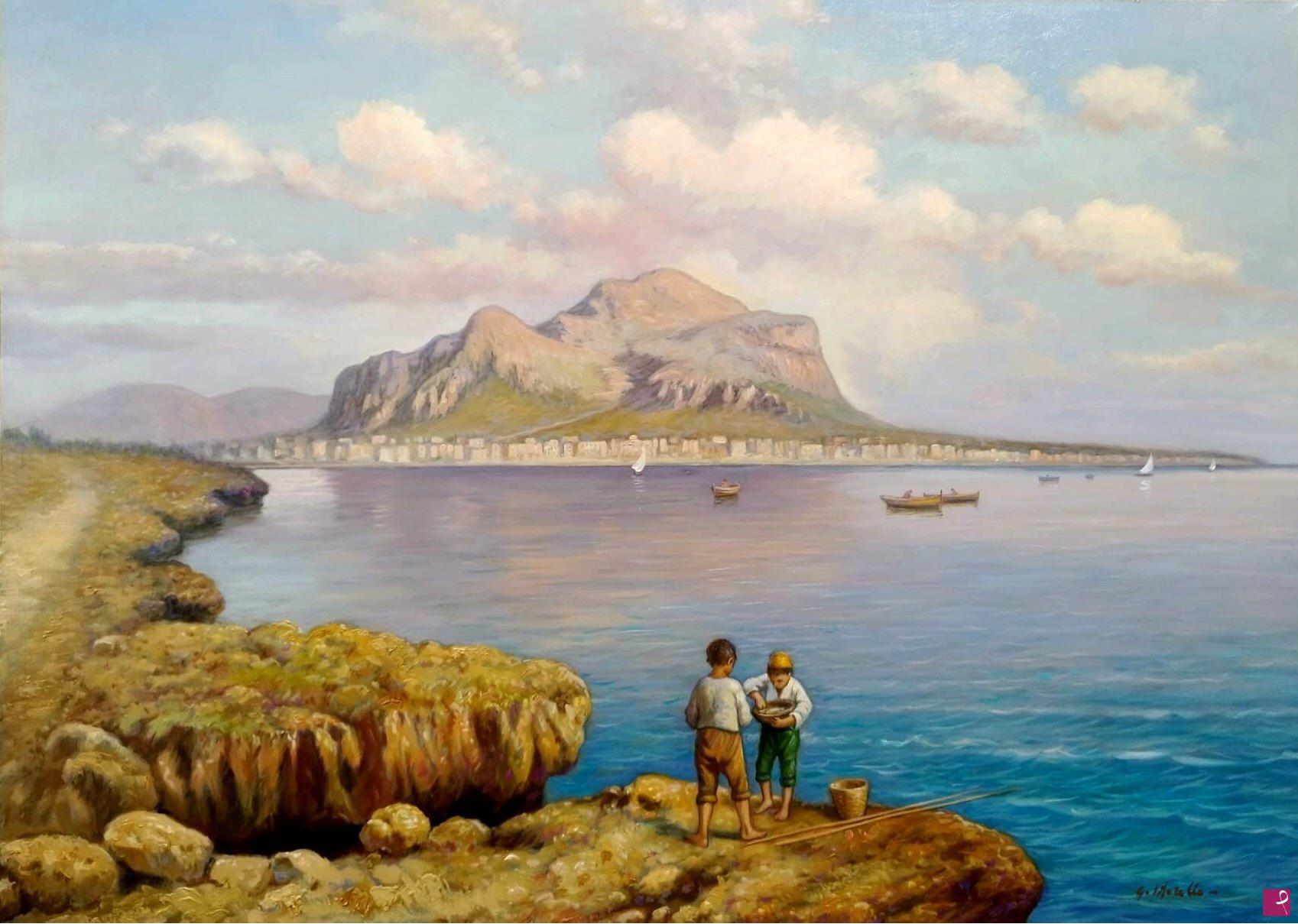 quadri in vendita online - Quadri in vendita - Piccoli pescatori