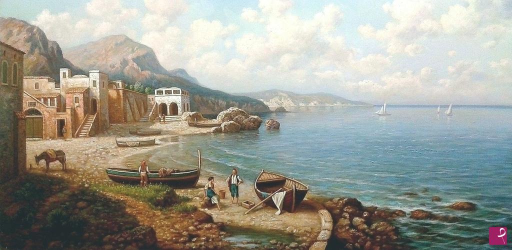 quadri in vendita online - Quadri in vendita - Villaggio di pescatori