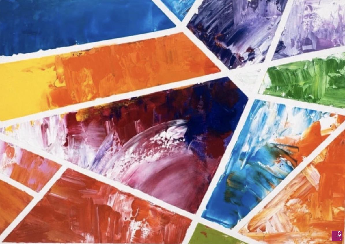 quadri in vendita online - Quadro Astratto Originale Dipinto a Mano Acrilico su Tela 75x55 cm Moderno