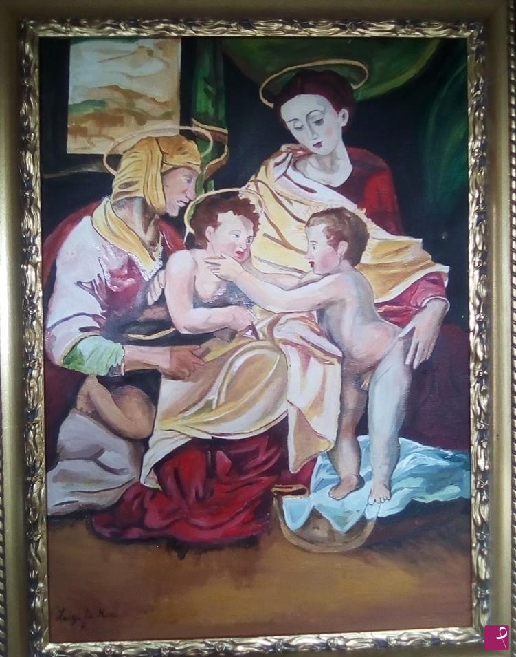 quadri in vendita online - quadro Madonna della neve Zungri 