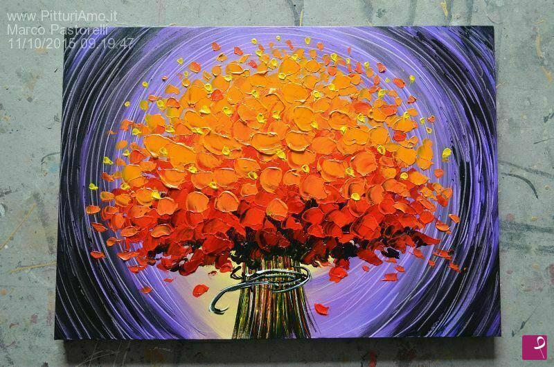 quadri in vendita online - QUADRO MODERNO CON ALBERO ASTRATTO