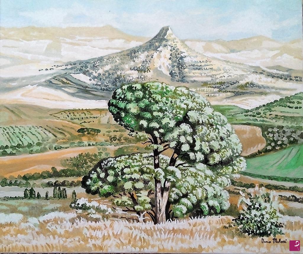 quadri in vendita online - Quadro Paesaggio lanscape, dipinto a mano, olio su tela Dario Meloni