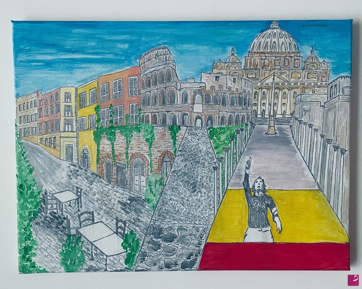 quadri in vendita online - Quadro su tela Roma la città eterna