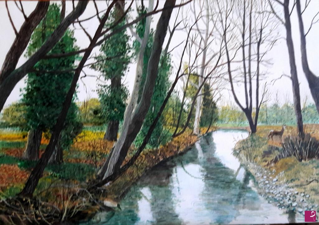 quadri in vendita online - Quasi inverno