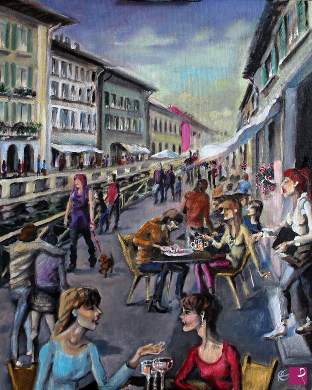 quadri in vendita online - quattro chiacchiere sui Navigli
