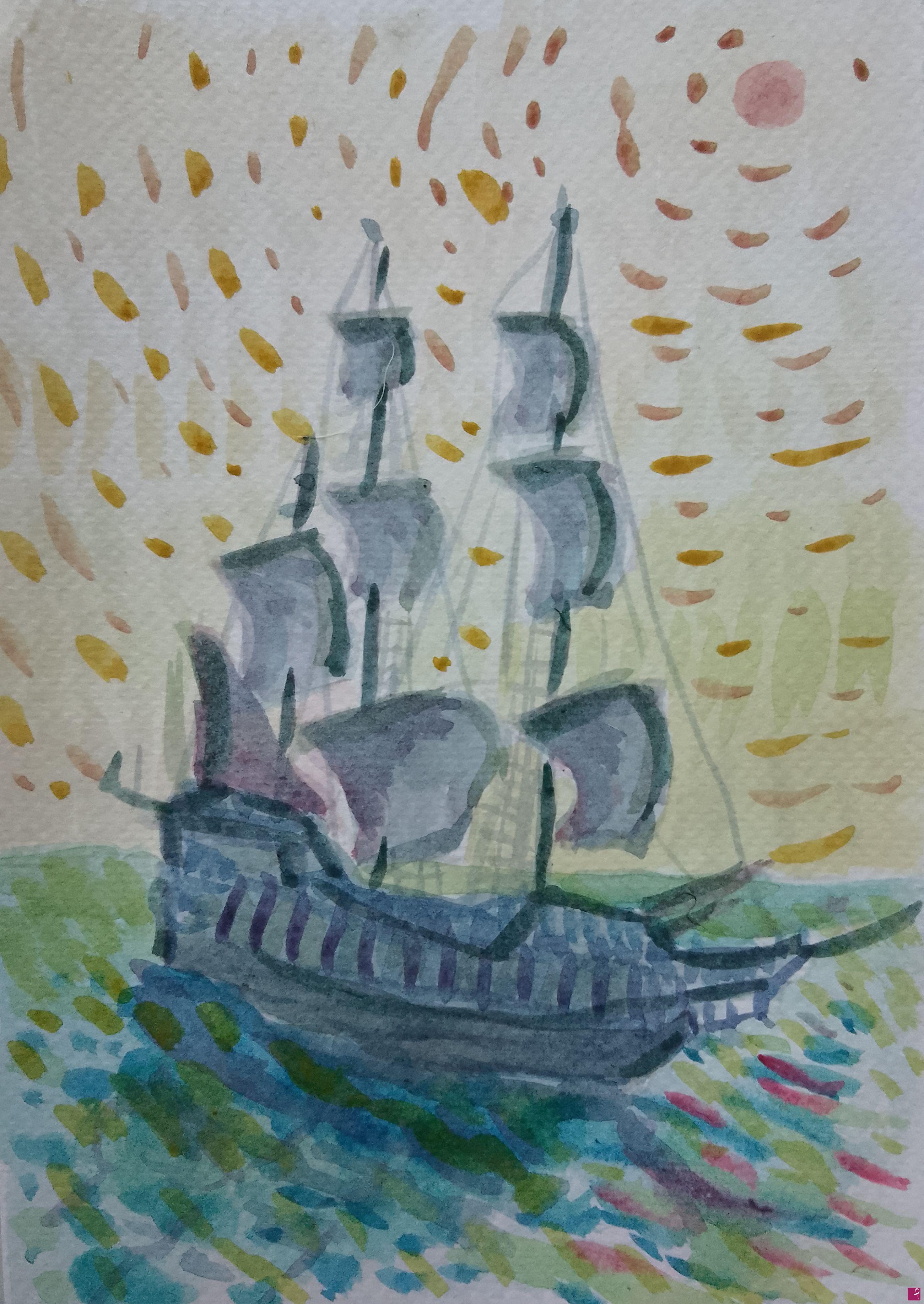quadri in vendita online - Queen Anne's Revenge