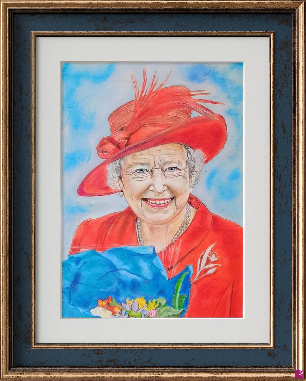 quadri in vendita online - QUEEN ELIZABETH  