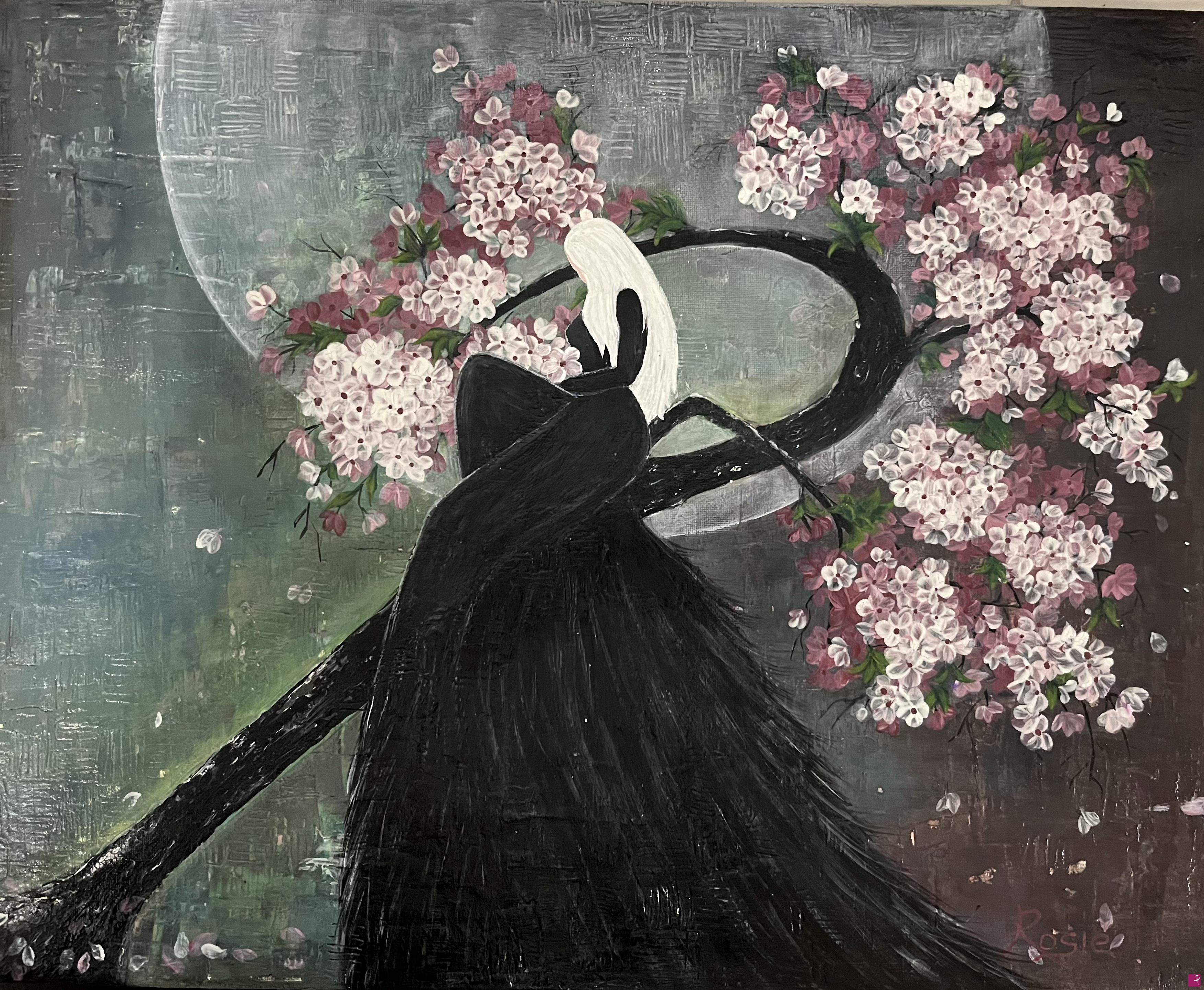 quadri in vendita online - Queen of the moon
