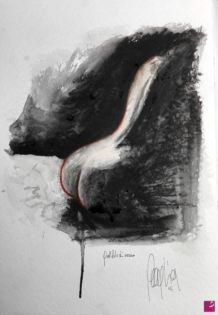quadri in vendita online - QUEL FILO DI ROSSO