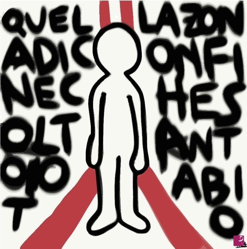 quadri in vendita online - Quella zona di confine che soltanto io abito