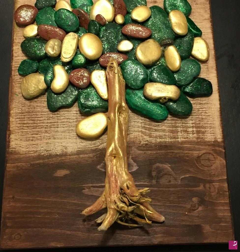 quadri in vendita online - Quercia d'autunno