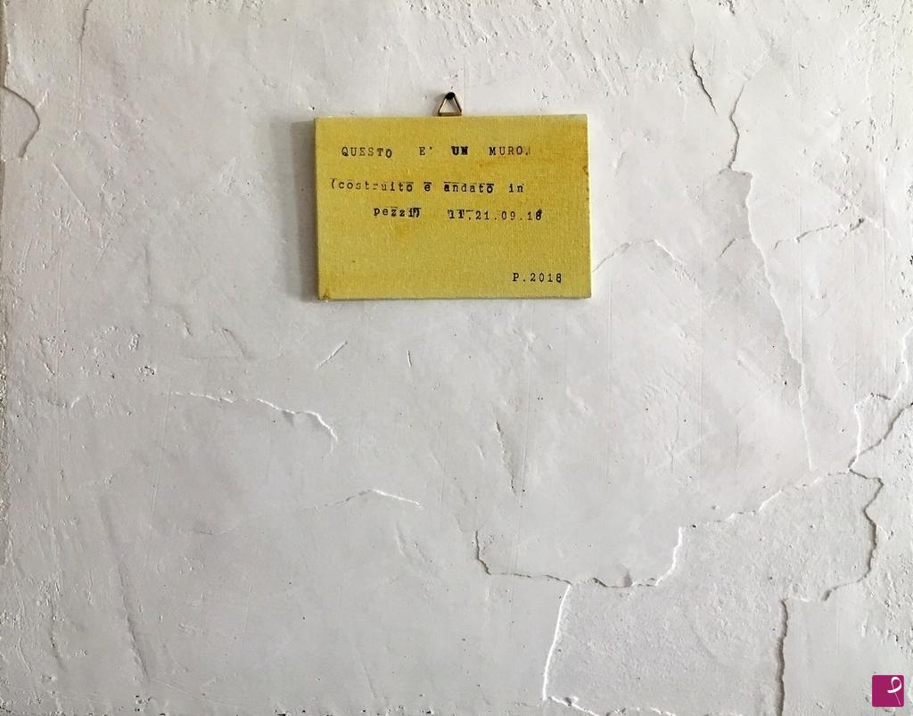 quadri in vendita online - QUESTO E' UN MURO
