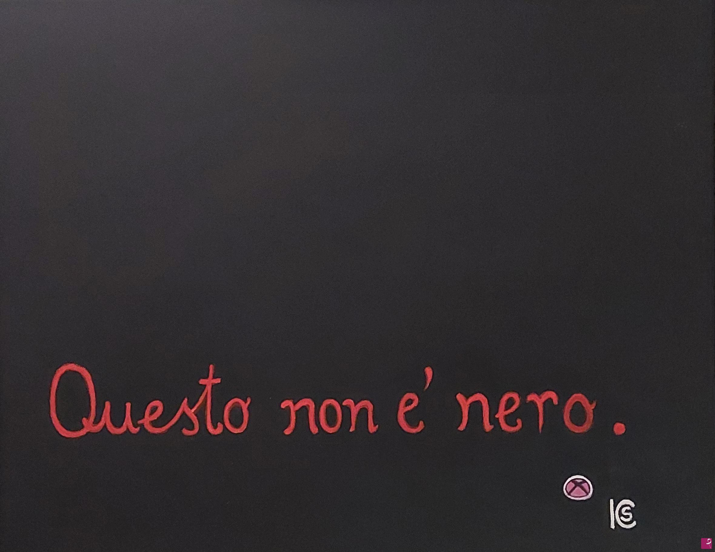 quadri in vendita online - Questo non è nero