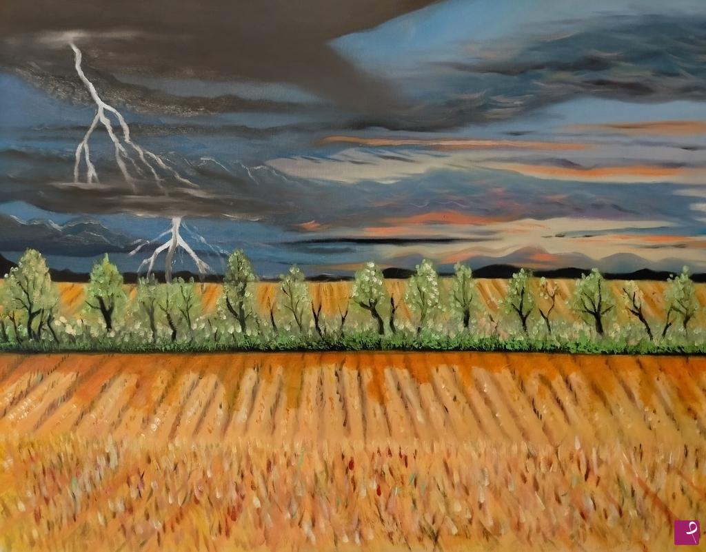 quadri in vendita online - Quiete e tempesta