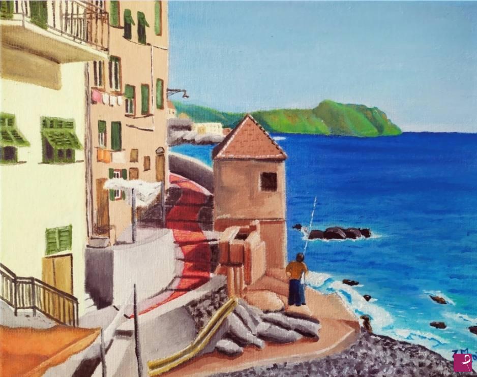 quadri in vendita online - Quinto al mare