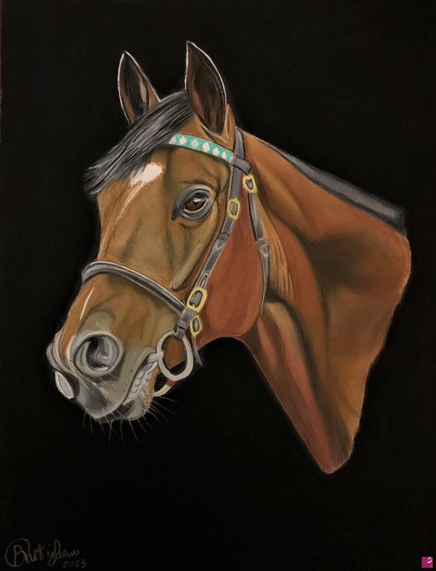 quadri in vendita online - Race Horse