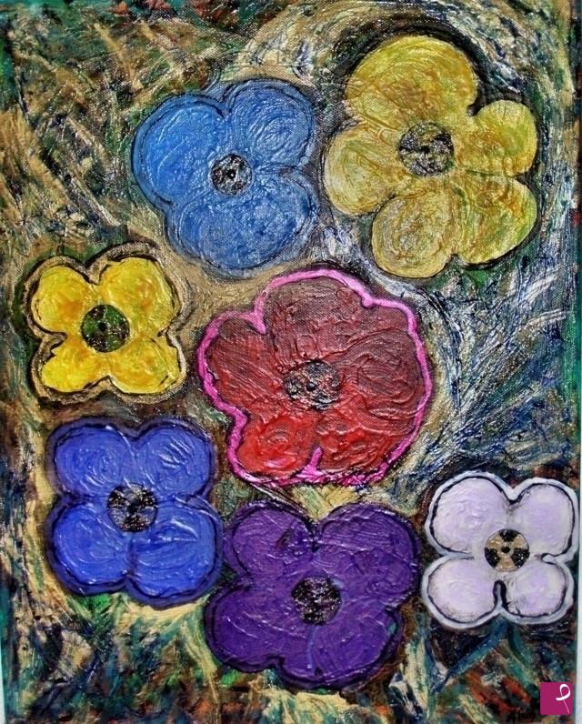 quadri in vendita online - Radioactivi26ty Flowers